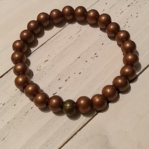 Copper and Brass Metal Bracelet